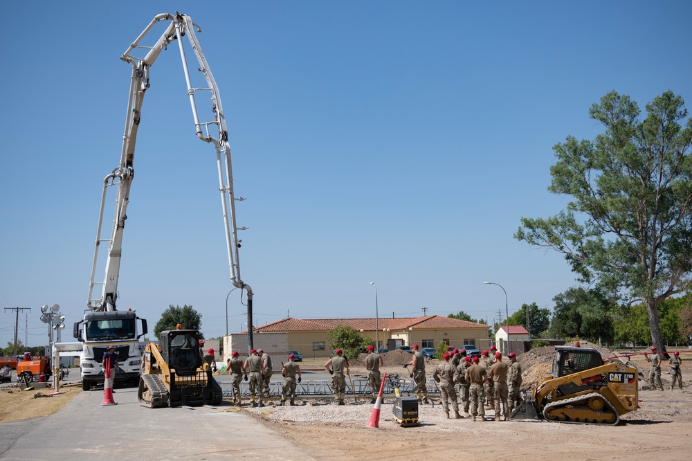 200th RED HORSE conduct annual training abroad