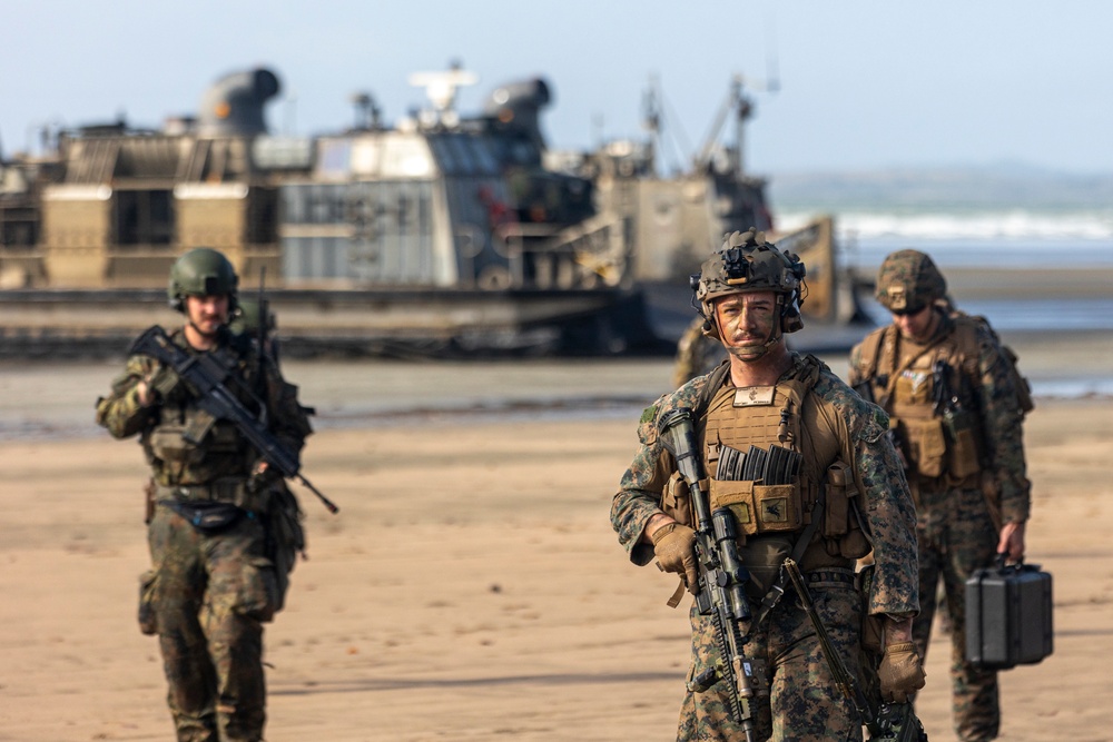 Amphibious Assault exercise during Talisman Sabre 23