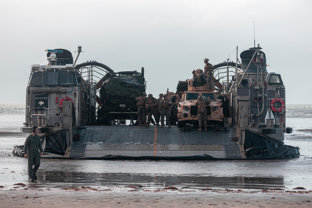 Amphibious Assault exercise during Talisman Sabre 23