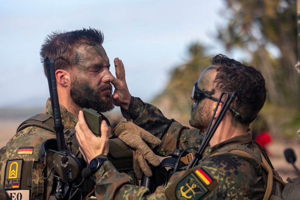 Amphibious Assault exercise during Talisman Sabre 23