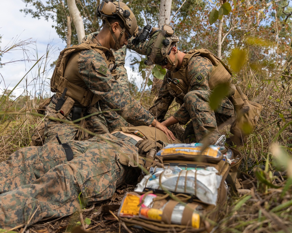 Amphibious Assault exercise during Talisman Sabre 23