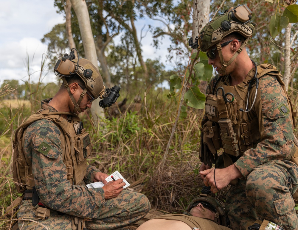 Amphibious Assault exercise during Talisman Sabre 23