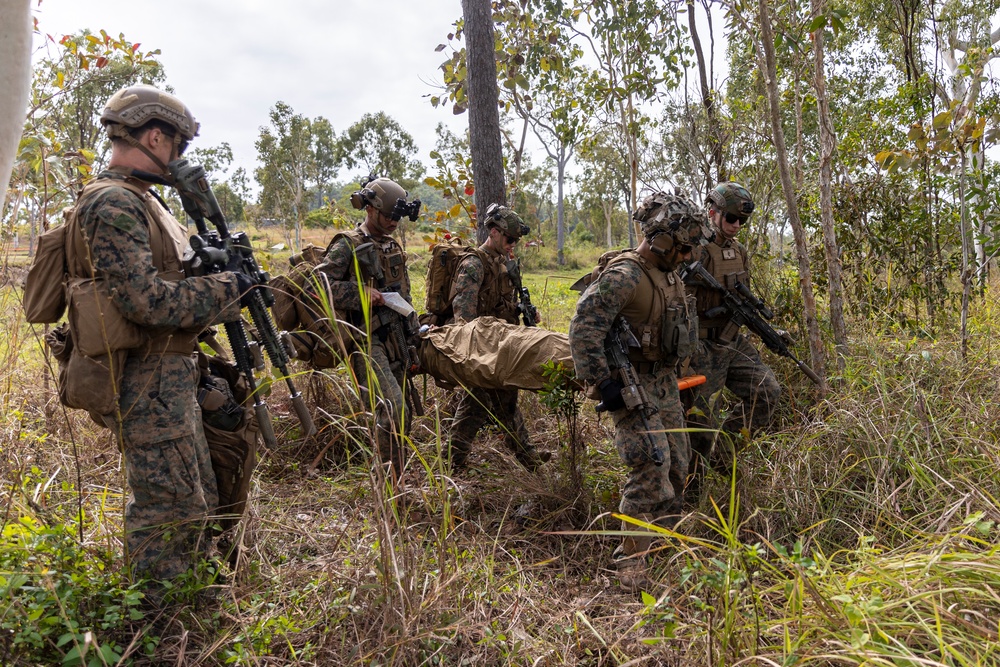 Amphibious Assault exercise during Talisman Sabre 23