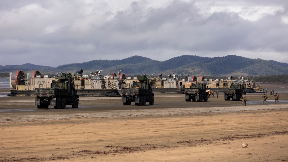 Amphibious Assault exercise during Talisman Sabre 23