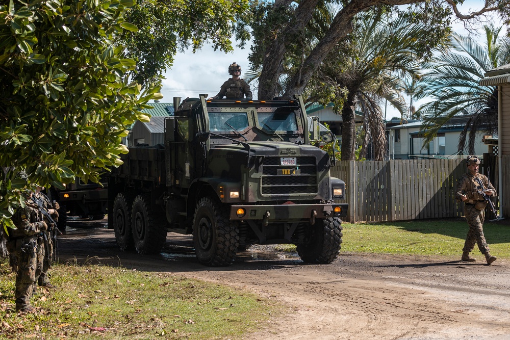 Amphibious Assault exercise during Talisman Sabre 23