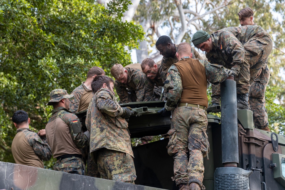 Amphibious Assault exercise during Talisman Sabre 23