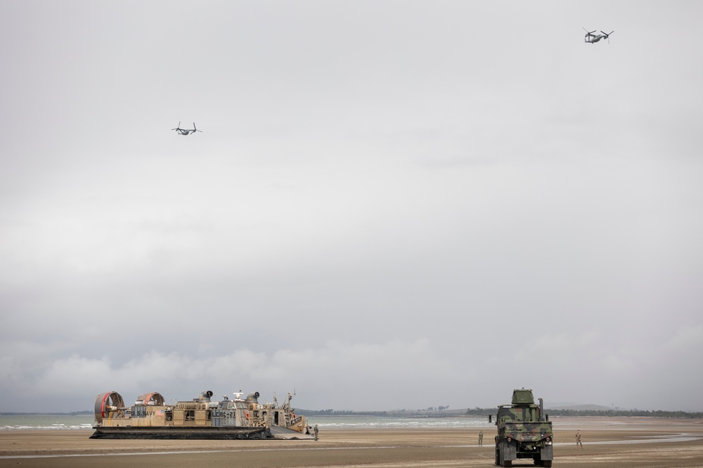 Amphibious Assault exercise during Talisman Sabre 23