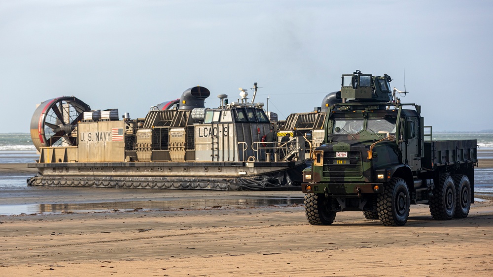 Amphibious Assault exercise during Talisman Sabre 23