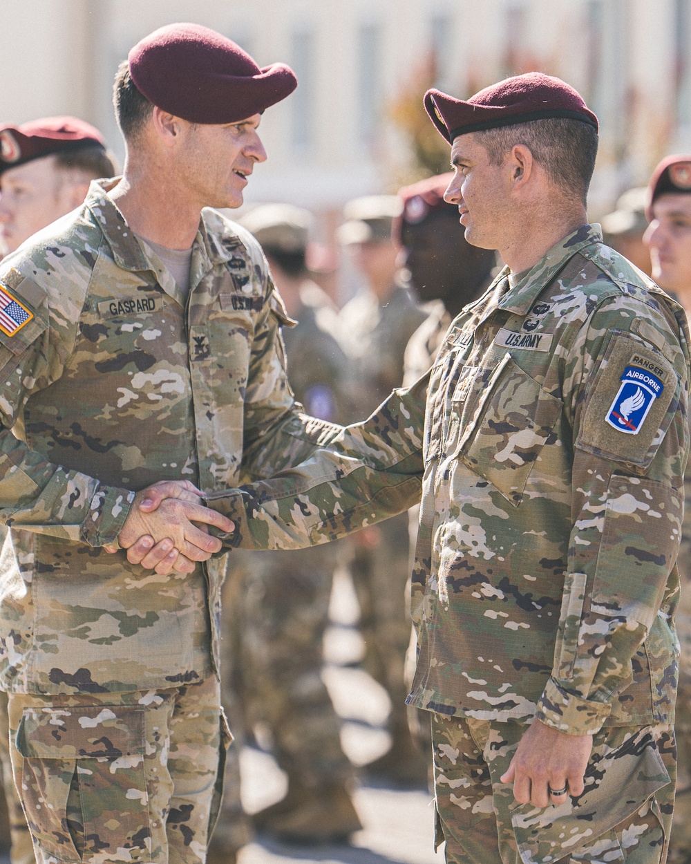 Brigade Commander Welcomes New Sky Soldiers