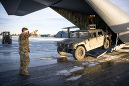 C-130J transports first Chilean Humvee during Southern Star 23