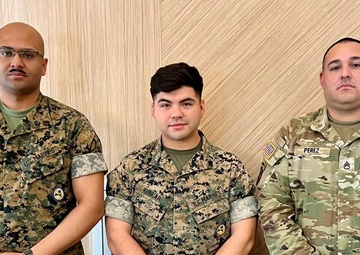 Three New York military forces members act fast to aid suicidal asylum seeker