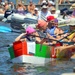 Cardboard Boat Race Competition held in Grand Haven for CG Fest