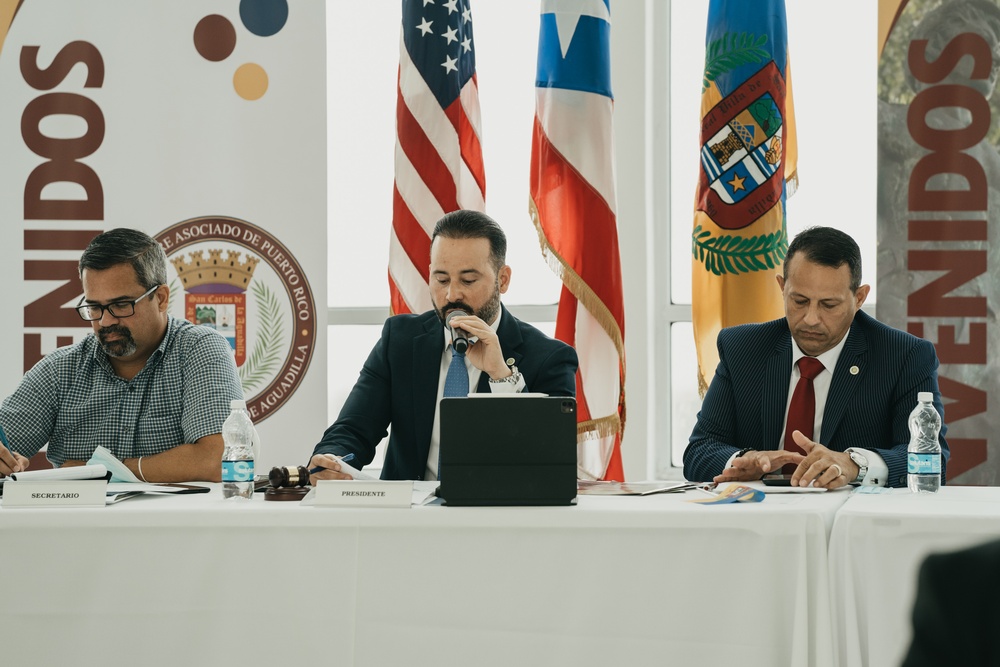 Federal Recovery Coordinator José G. Baquero Engages in Municipal Reconstruction and Economic Summit with Puerto Rico Mayors in Aguadilla