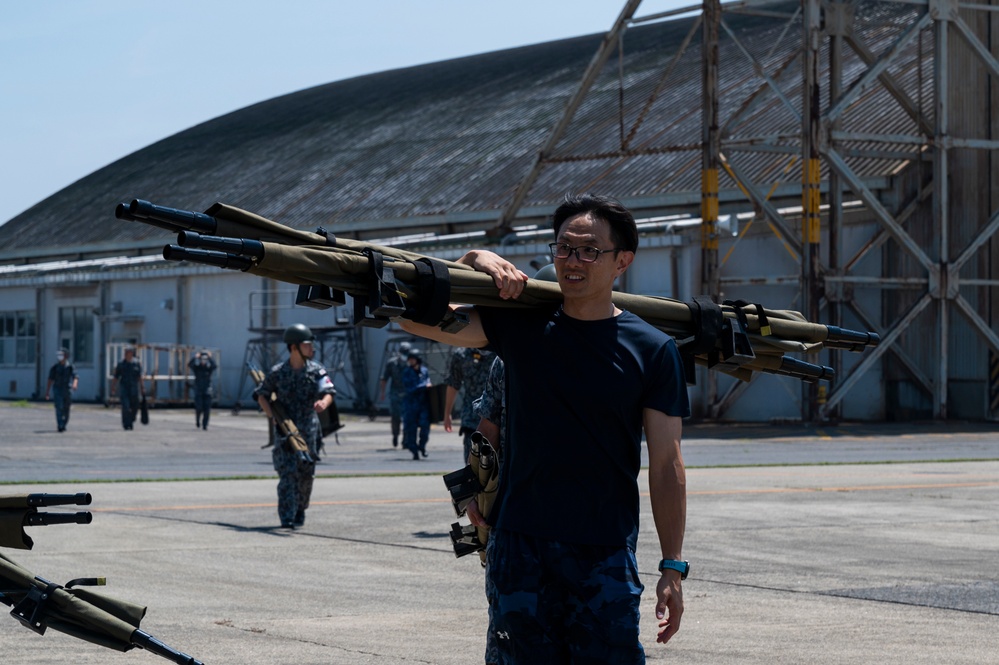 MG23: U.S., JASDF hone in-flight care skills
