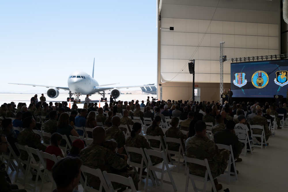 Travis AFB welcomes its first KC-46A Pegasus