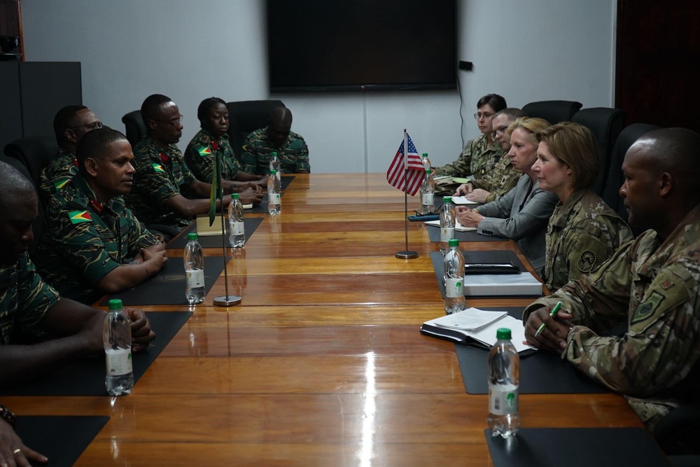 Gen. Richardson visits Guyana, Honduras