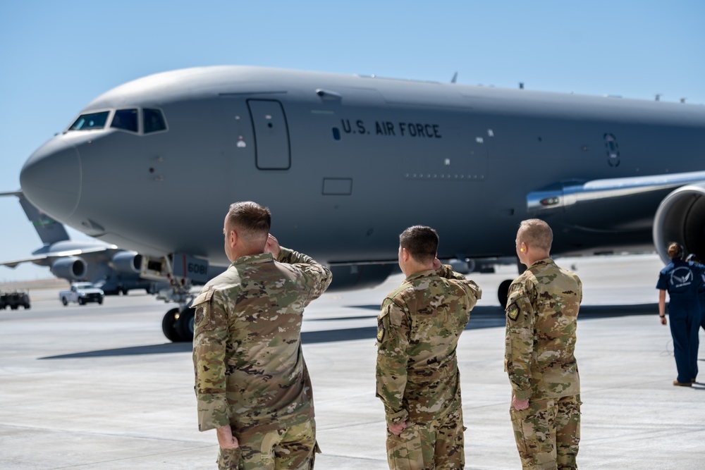 Travis AFB welcomes its first KC-46A Pegasus