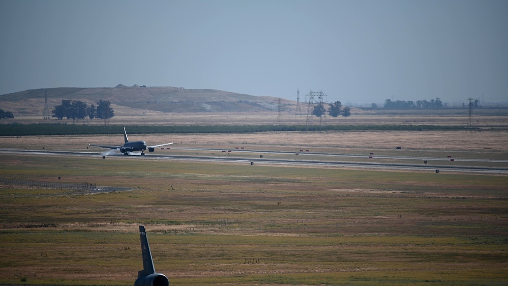 Travis AFB welcomes it's first KC-46A Pegasus