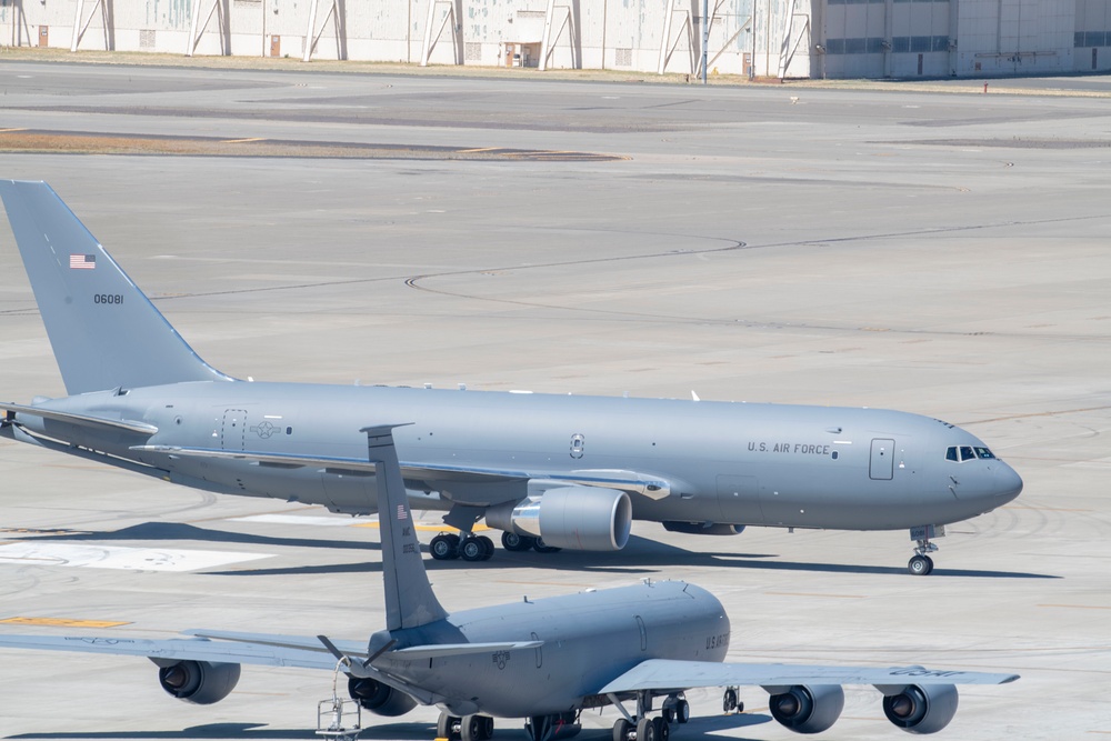 Travis AFB welcomes it's first KC-46A Pegasus