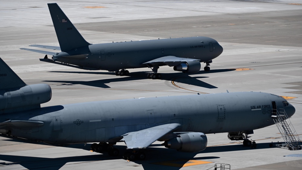 Travis AFB welcomes it's first KC-46A Pegasus