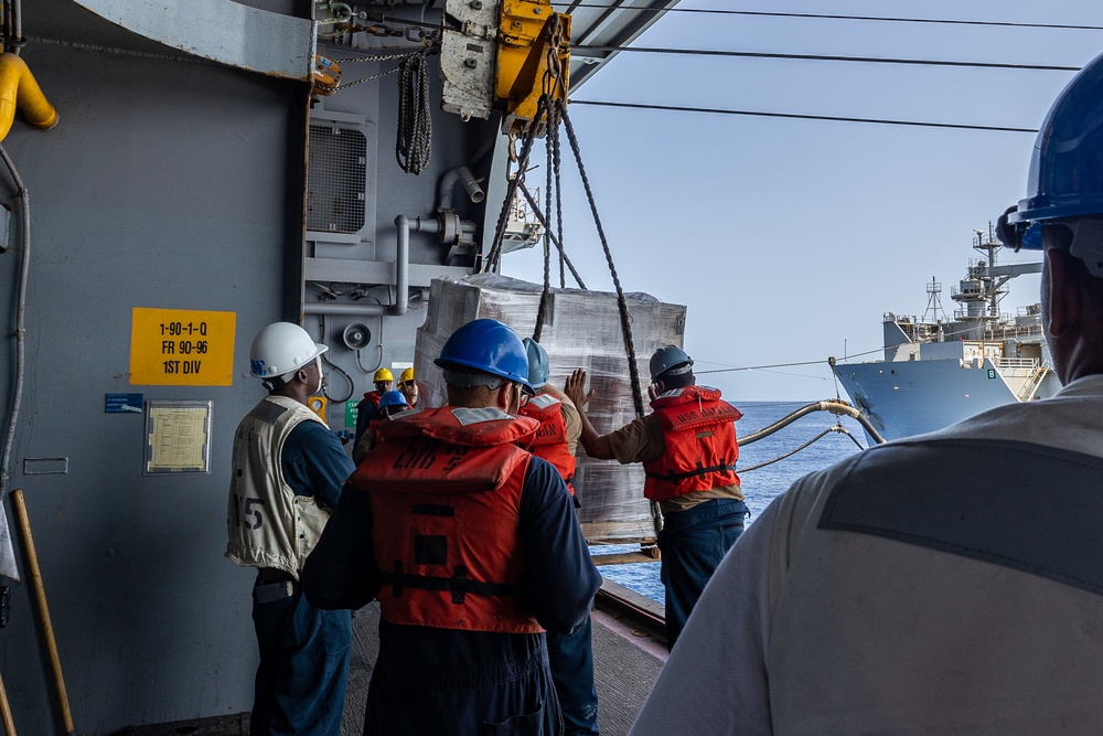 Bringin’ The Goods: Replenishment At Sea