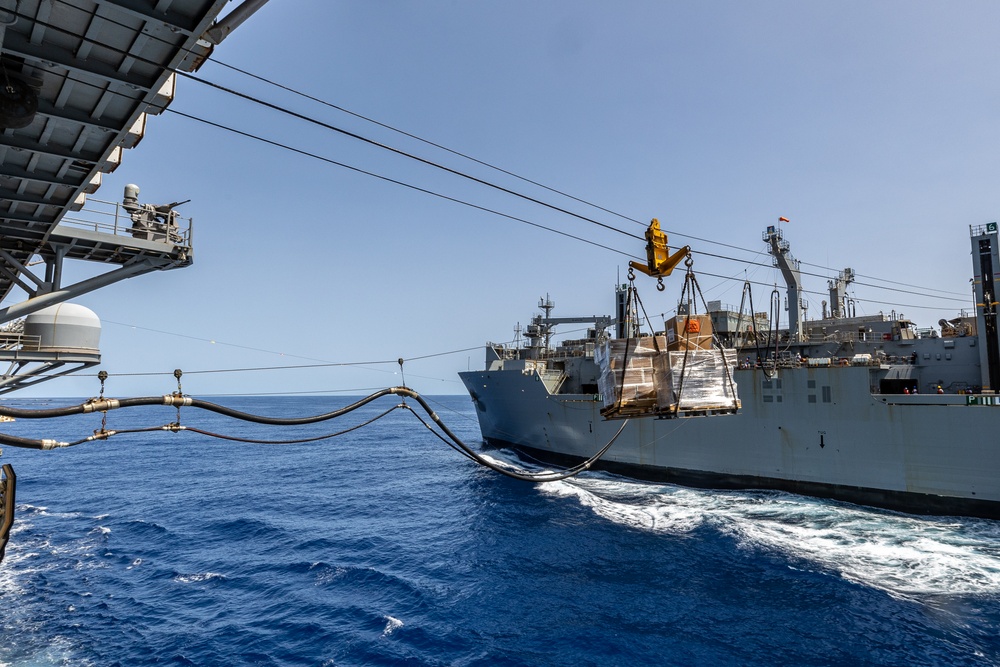 Bringin’ The Goods: Replenishment At Sea