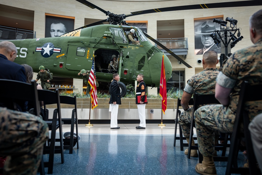 Master Gunnery Sgt. John Mundy retires after 26 years of service