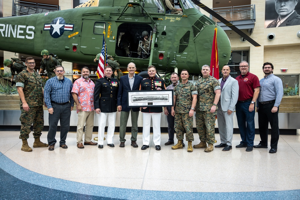 Master Gunnery Sgt. John Mundy retires after 26 years of service