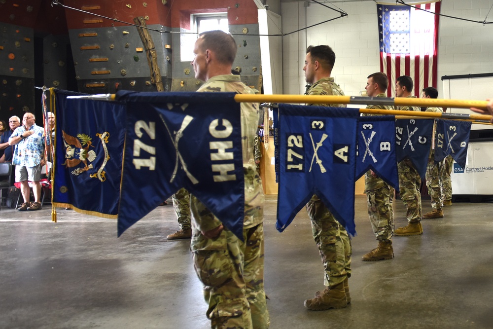 3-172 Infantry (Mountain) Receives Meritorious Unit Citation