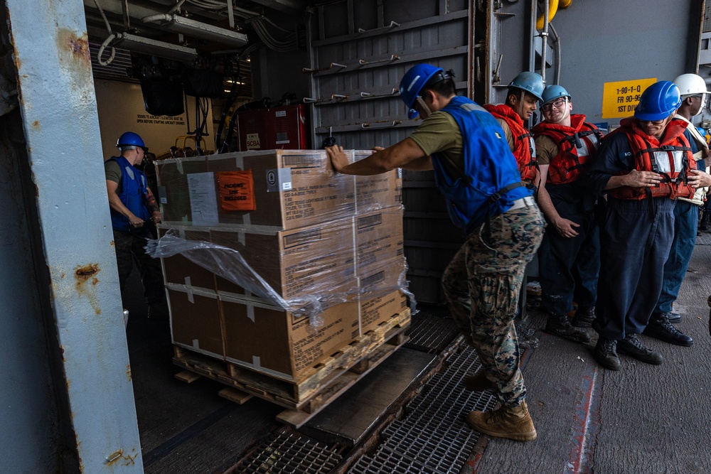 Bringin’ The Goods: Replenishment At Sea