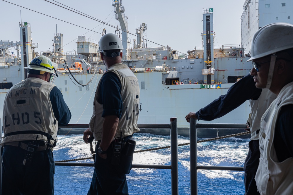 Bringin’ The Goods: Replenishment At Sea