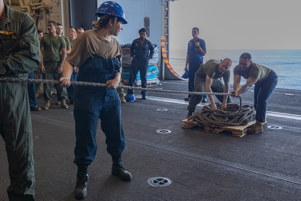 Bringin’ The Goods: Replenishment At Sea