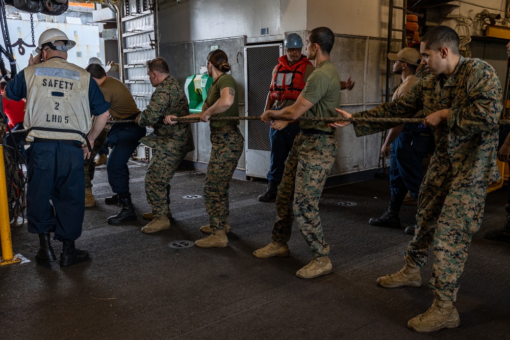 Bringin’ The Goods: Replenishment At Sea