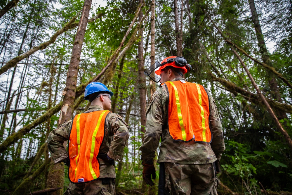 Alaska National Guard kicks off IRT project in support of Shepard Point oil spill response site