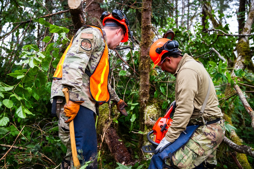 Alaska National Guard kicks off IRT project in support of Shepard Point oil spill response site