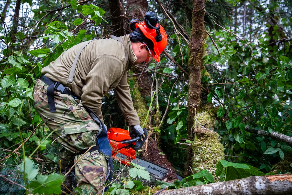 Alaska National Guard kicks off IRT project in support of Shepard Point oil spill response site