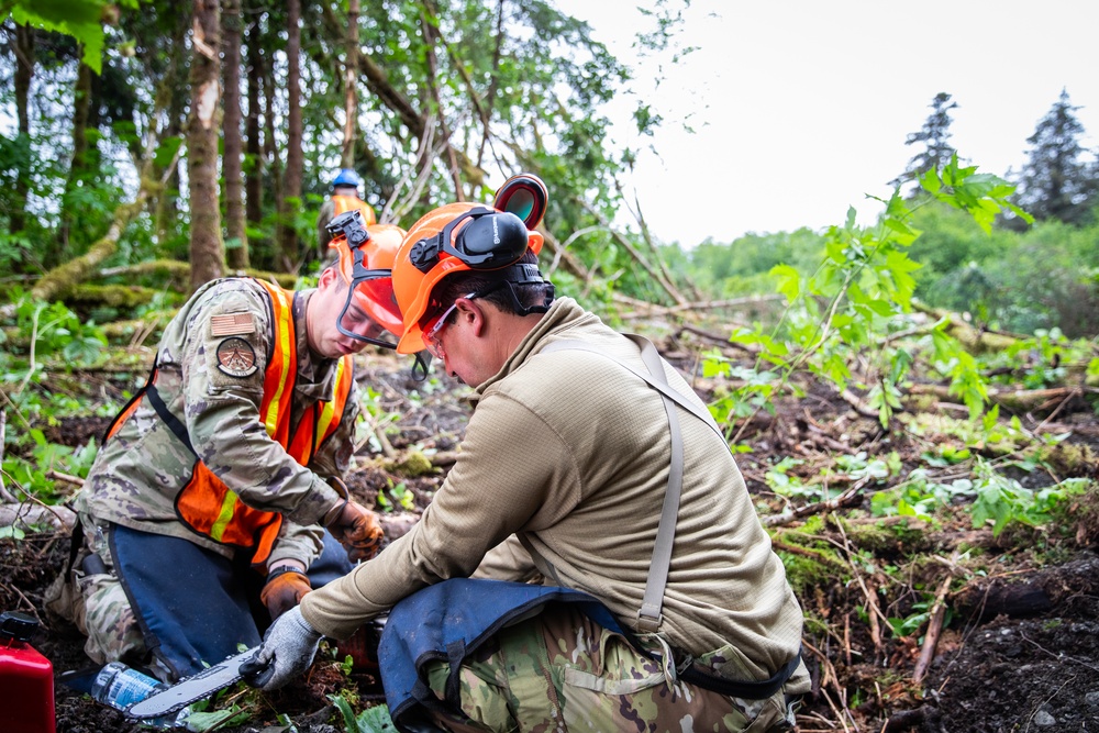 Alaska National Guard kicks off IRT project in support of Shepard Point oil spill response site