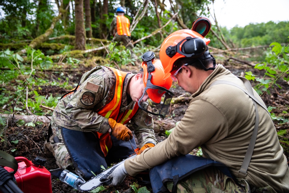 Alaska National Guard kicks off IRT project in support of Shepard Point oil spill response site