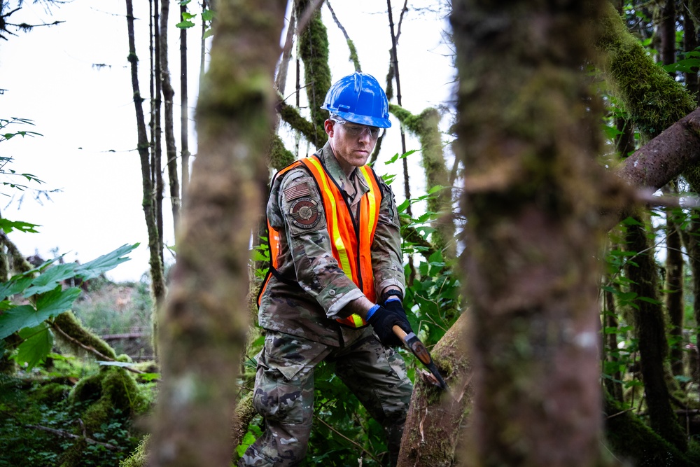 Alaska National Guard kicks off IRT project in support of Shepard Point oil spill response site