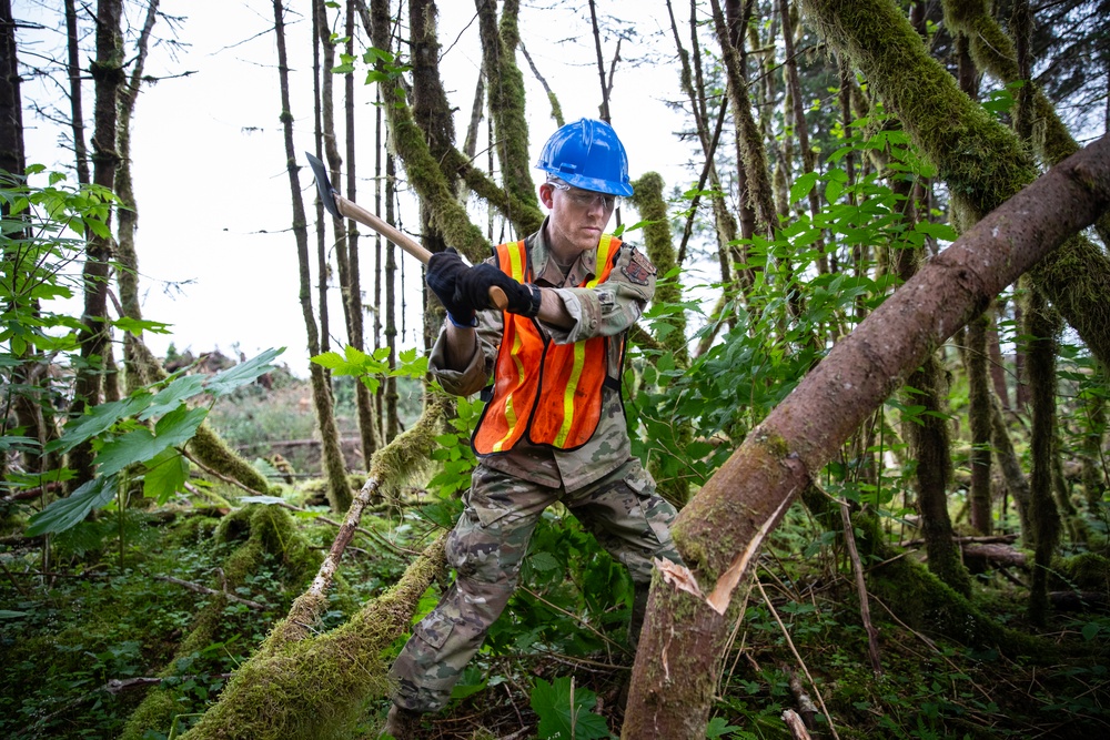 Alaska National Guard kicks off IRT project in support of Shepard Point oil spill response site