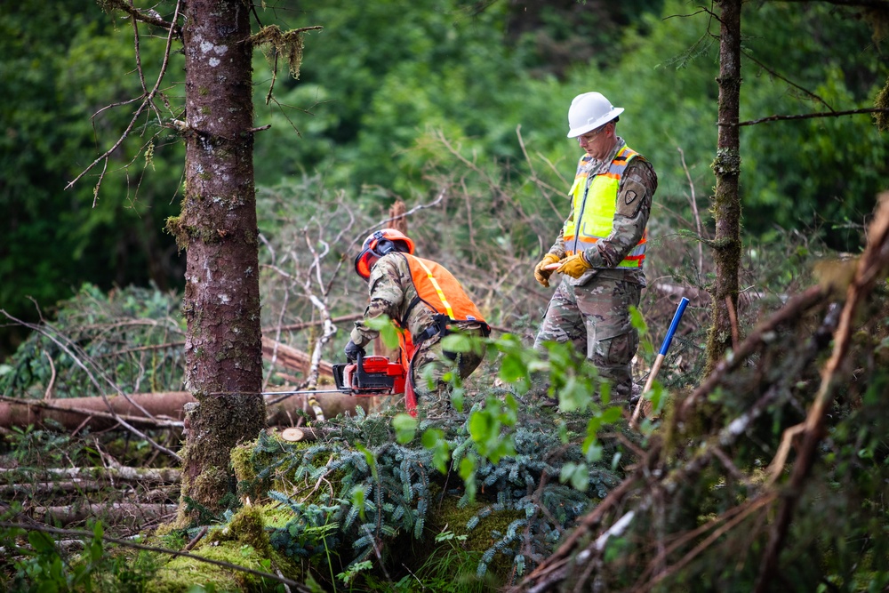 Alaska National Guard kicks off IRT project in support of Shepard Point oil spill response site