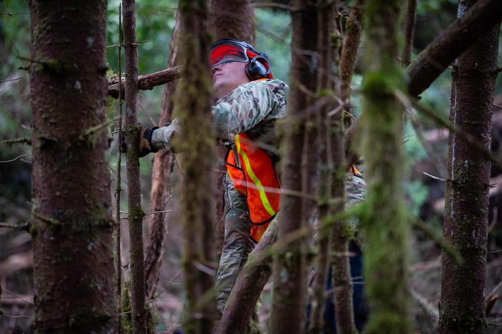 Alaska National Guard kicks off IRT project in support of Shepard Point oil spill response site