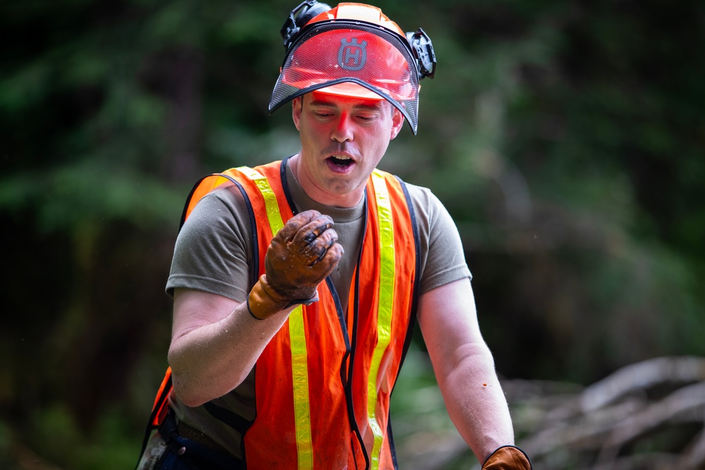 Alaska National Guard kicks off IRT project in support of Shepard Point oil spill response site