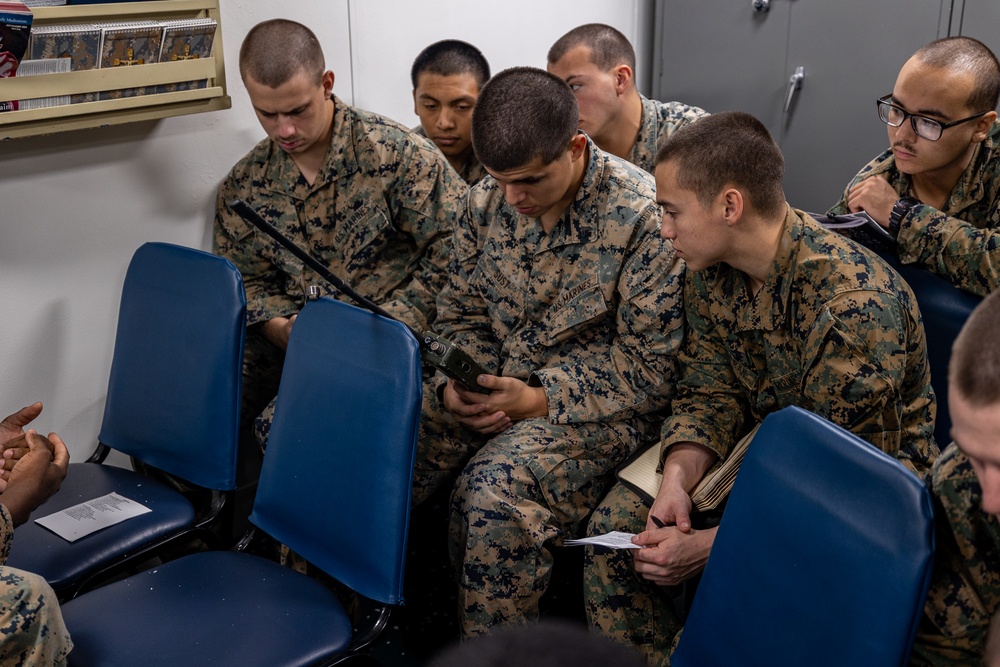 Rise and Grind: The 26th MEU(SOC) Conducts Training Aboard The USS Bataan