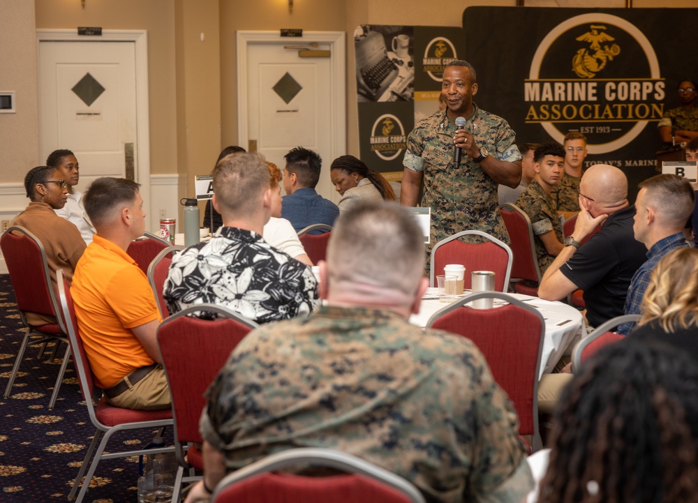 Marine Corps Association hosts Suicide Awareness and Prevention for Leaders presentation