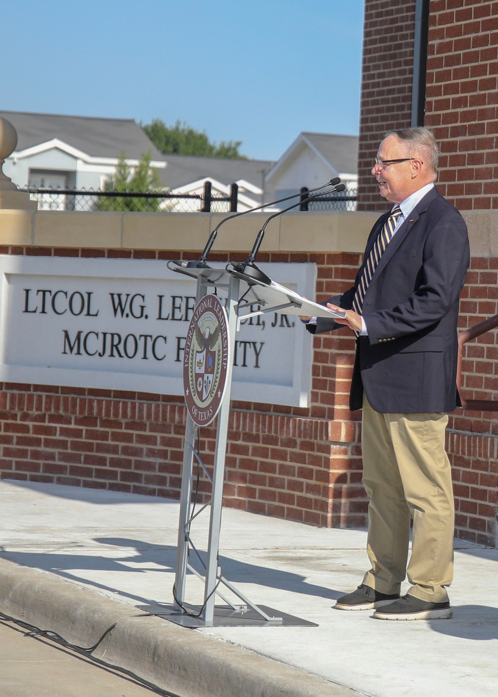 LtCol Williams, Jr. MCROTC Facility Ribbon Cutting Ceremony