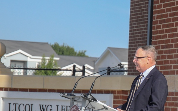 LtCol Williams, Jr. MCROTC Facility Ribbon Cutting Ceremony