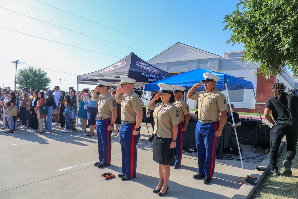 LtCol Williams, Jr. MCROTC Facility Ribbon Cutting Ceremony