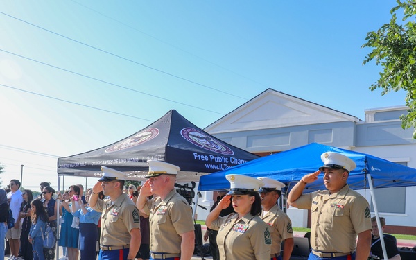 LtCol Williams, Jr. MCROTC Facility Ribbon Cutting Ceremony