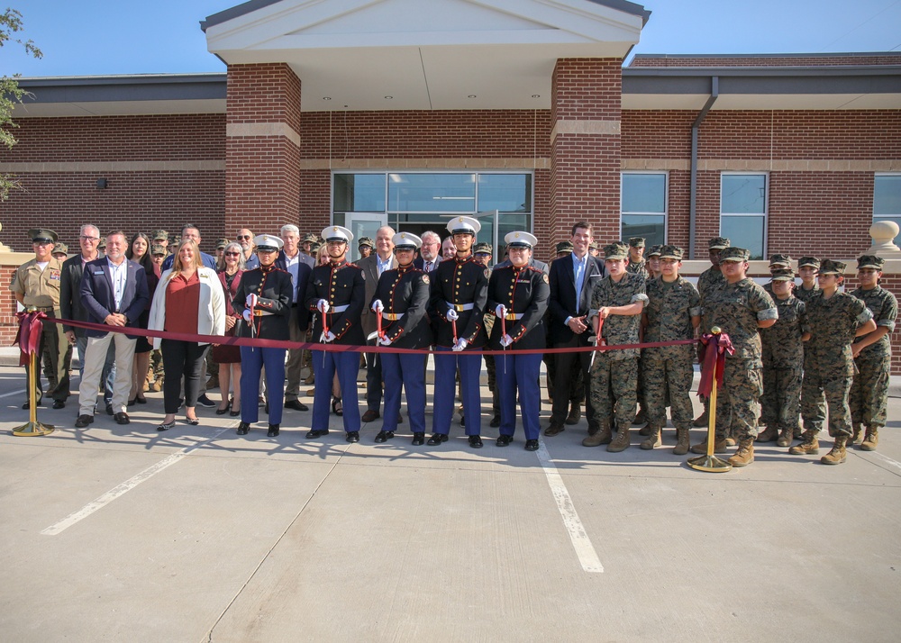 LtCol Williams, Jr. MCROTC Facility Ribbon Cutting Ceremony